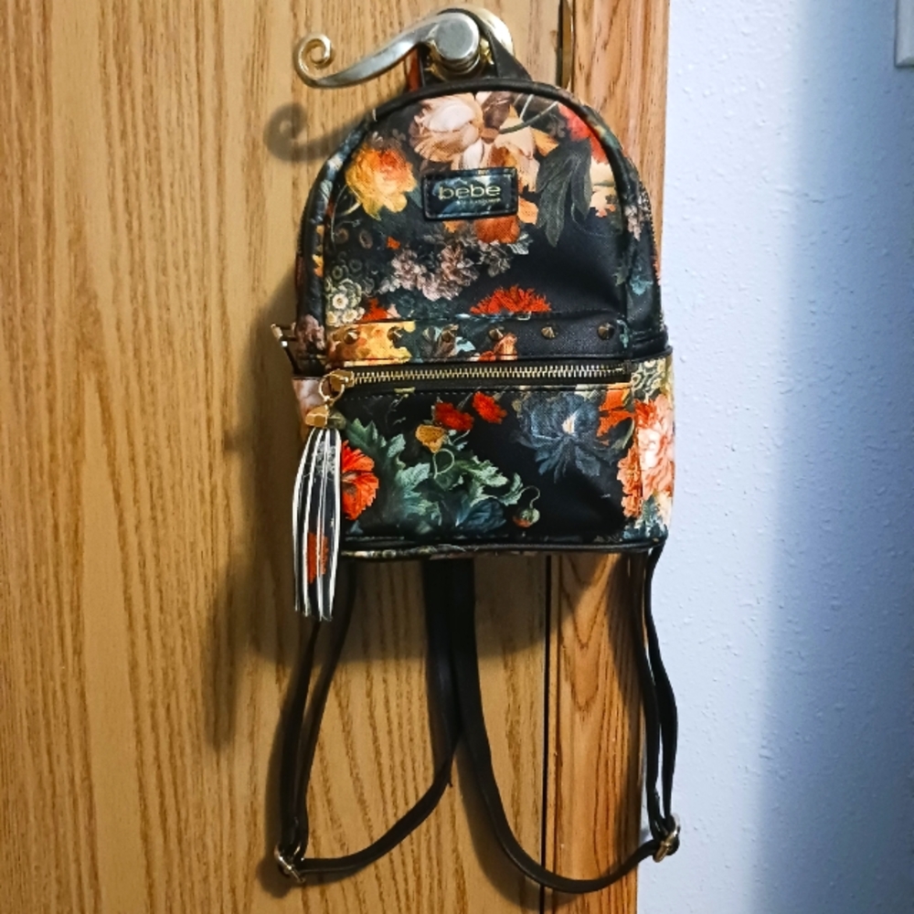 Bebe Floral Mini Backpack